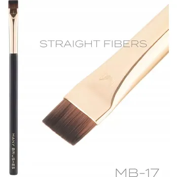 Kosmetický štětec MB-17 | Plochý štětec na obočí | rovný | Many Brushes Essentials