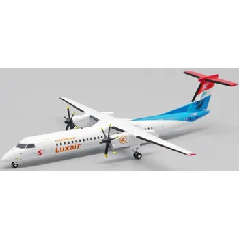 Plastikový model JC Wings - DHC-8-402Q Dash 8, Luxair "2023s, #LuxairStandsUp", Lucembursko, 1/200