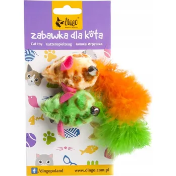 Hračka pro kočku Pro kočky Dingo myš barevné pro kočky myši