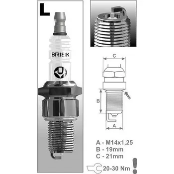Autoelektrika Zapalovací svíčka BRISK L11S řada Silver