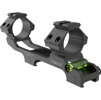 Puškohled Jednodílná montáž Y035 na puškohled, 25/30 mm, libela, černá, T-Eagle