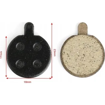 Příslušenství pro elektrokoloběžku Brzdové destičky pro koloběžku Xiaomi PRO PRO2 18mm