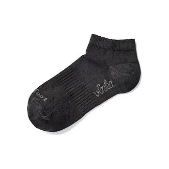 Dámské ponožky Vlnka Bavlněné barefoot ponožky kotníkové černá velikost ponožek 43-46