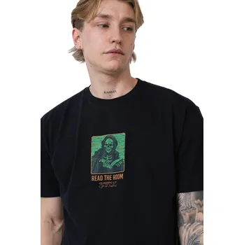 Pánské tričko Tričko Vans Read The Room Black - XL