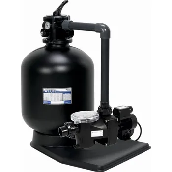 Bazénová filtrace Filtrační zařízení Azur KIT 380 6m3/hod Freeflo - propojovací potrubí, 42kg písku