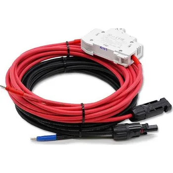 Prodlužovací kabel Ecoprodukt Solární kabel 2,5mm² 5m s odpínačem PCF 10 DC