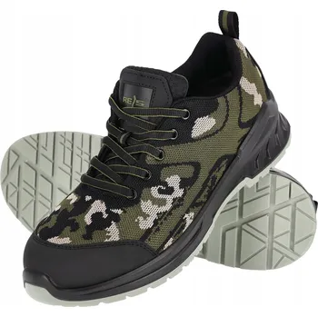 Pracovní obuv Bezpečnostní obuv Reis MASKÁČOVÝ vel. velikost 41