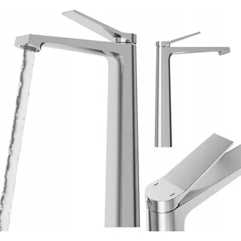 Vodovodní baterie Stojánková umyvadlová baterie Granitan SELVA stříbrná