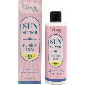 Přípravek na opalování BIOCARE SUN SCREEN Ochranný krém SPF 10 250 ml 6H45