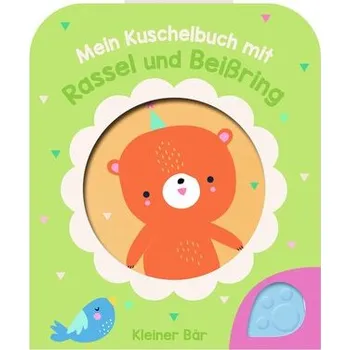 První čtění Mein Kuschelbuch mir Rassel und Beißring - Kleiner Bär