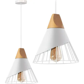 Stropní svítidlo TooLight Scandinavia bílo-zlaté