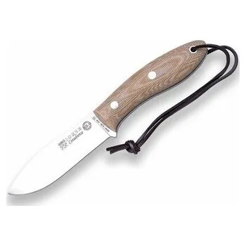 JOKER CM114 CANADIENSE outdoorvý nôž 10,5 cm, hnedá, Micarta, kožené puzdro