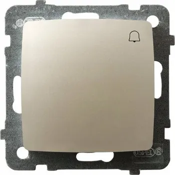 vypínač Jednopólový vypínač pod omítku Ospel bílý ŁP-6S/m/42