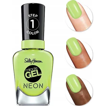 Přípravek na nehty Lak na nehty Sally Hansen 052 Electri-Lime 14,7 ml