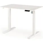HALMAR B53 psací stůl s nastavitelnou výškou bílý