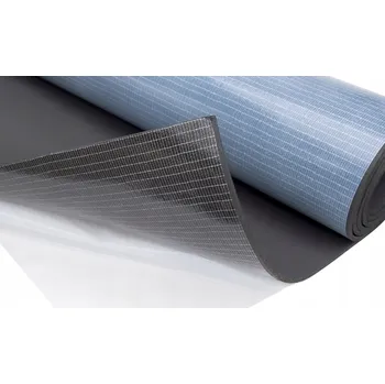 akustická pěna GUMOVÁ PĚNA TLUMÍCÍ ROHOŽ KAUČUKOVÁ S LEPIDLEM 1m