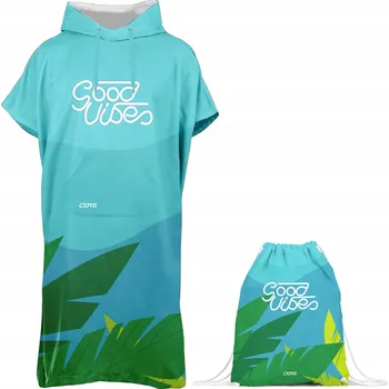 Pláštěnka Dětské koupací pončo VIBES + pytlík