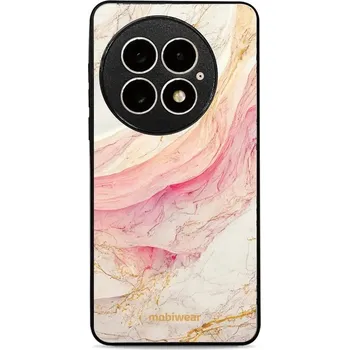 Pouzdro na mobilní telefon Lesklý kryt Mobiwear Glossy - OnePlus 13 - G027G - Růžový a zlatavý mramor (Prémiové lesklé pouzdro, obal, kryt Mobiwear Glossy na mobil OnePlus 13 - G027G - Růžový a zlatavý mramor, materiál Plast + TPU silikon - krytí po všech stranách, neošoupatelný)