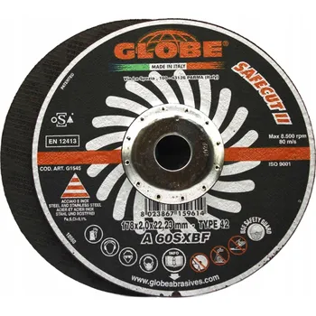 Řezný kotouč Řezný kotouč GLOBE 180x2 SafeCut