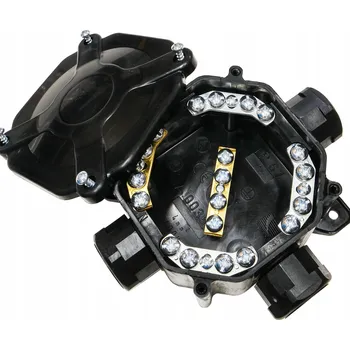 Elektroinstalační krabice Elektroinstalační krabice na omítku MojeLedy 75 x 75 x 33 mm