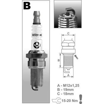 Autoelektrika Zapalovací svíčka BRISK B10C řada Super