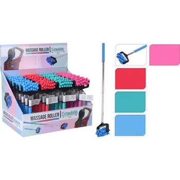 Masážní přístroj Teleskopický masážní váleček, mix barev