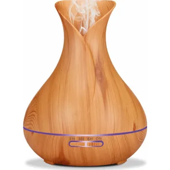 Masážní přístroj PLATINET aroma difuzér a zvlhčovač, světle hnědý