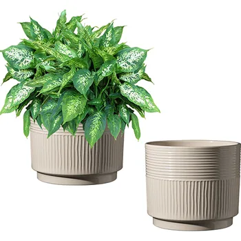 Květináč obal keramický Nara pr13 béžový