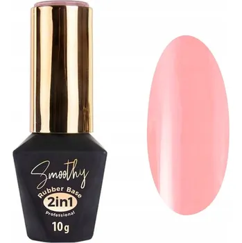 Přípravek na nehty Hybridní lak, barevná báze Molly Lac Supermodel 10 ml