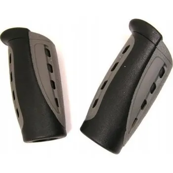 grip Gripy na řidítka kola 90mm černo/šedé