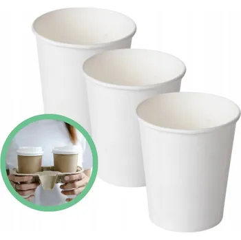 Jednorázové nádobí Papírové kelímky 300 ml 50 ks