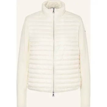 Moncler Dámská Péřová Bunda Tricot Ze Směsi Materiálů, režná, 36