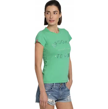Dámské tričko s krátkým rukávem SPOOKS Tildah zelené S