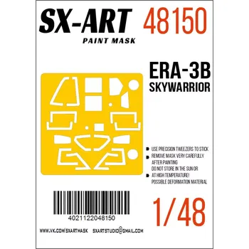Plastikový model SX-ART 1/48 Paint mask ERA-3B Skywarrior (TRUMP)