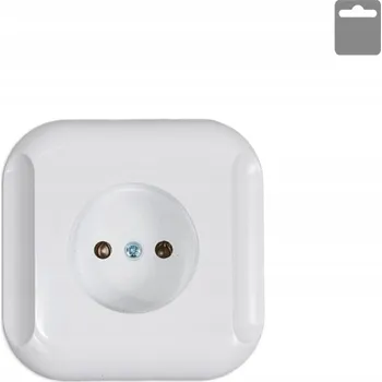 Elektrická zásuvka Bílá Elektrická Zásuvka Maan