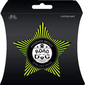 Struna pro kytaru a smyčcový nástroj STRUNY PRO AKUSTICKOU KYTARU VYSOKÁ KVALITA CUSTOM LIGHT SNADNÁ MONTÁŽ 34-41