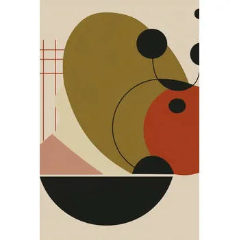 Plakát Plakát Geometrická rovnováha bez rámu 61 x 91,5 cm