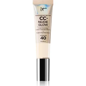 IT Cosmetics Your Skin But Better CC + Nude Glow CC krém pro rozjasnění pleti SPF 40 Fair Porcelain 32 ml