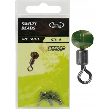Obratlík Lorpio s korálkem Feeder Small 8ks