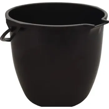 kbelík Stavební kbelík s výlevkou černý 5 l