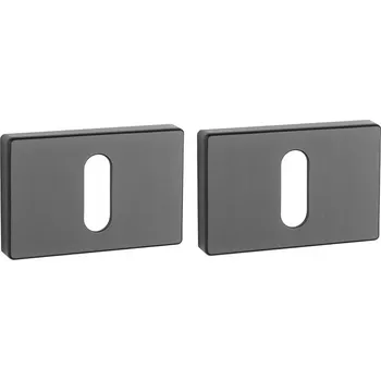 Dveřní kování Interiérová klika Enger Krátká, Štítek s otvorem pro klíč