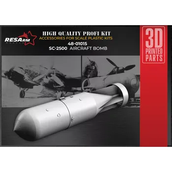 Plastikový model RESARM 1/48 SC 2500 Aircraft Bomb