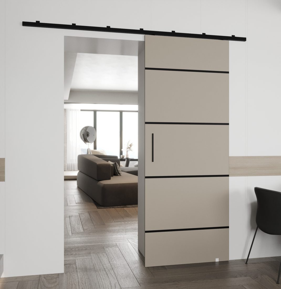 Posuvné dveře Zonda IV - 80 cm s tlumeným dojezdem Barva: Kašmír