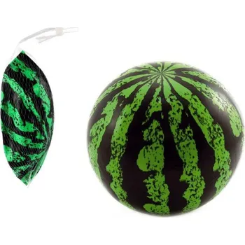 Hračka Míč meloun gumový 20cm v síťce