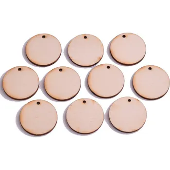 EU Dřevěná kolečka 3 cm, 10ks