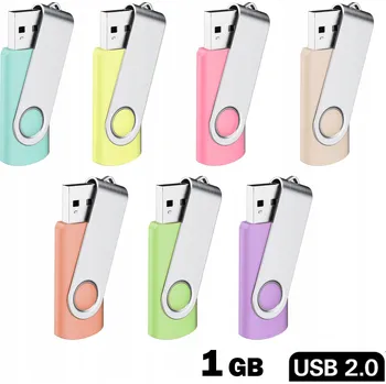 USB flash disk USB flash disk HonStar Twister 1 GB USB 2.0, vícebarevný
