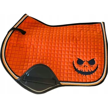 Podsedlová Dečka pro koně START Halloween ScaryPumpkin oranžový VS
