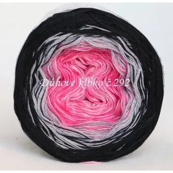 Příze Duhové klubíčko 292, 3nitka 750 m