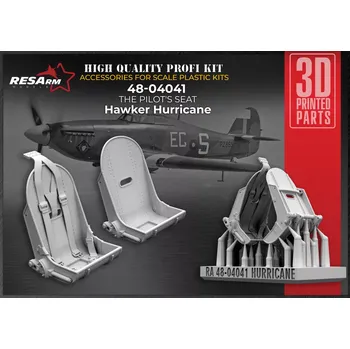 Plastikový model RESARM 1/48 Hawker Hurricane Pilot's Seat