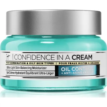 Pleťový krém IT Cosmetics Confidence In a Gel Cream hydratační krém na obličej bez obsahu oleje pro ženy 60 ml